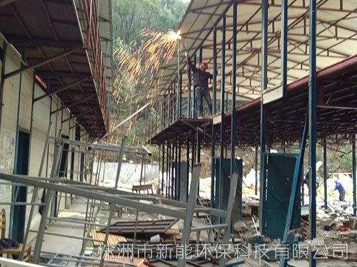 鋼構(gòu)廠房拆除、回收 (4)